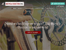 Tablet Screenshot of bicycledoctorflorida.com